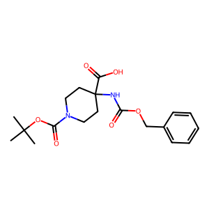 CAS: 288154-16-5 | BUP10196 | 4-benzyloxycarbonylamino-piperidine-1,4-dicarboxylic acid mono-tert-butyl ester