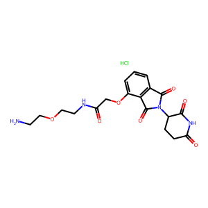 CAS: 2204226-02-6 | BUP10689 | Thalidomide-O-amido-PEG-C2-NH2 hydrochloride