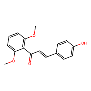CAS: 85679-87-4 | BUP11658 | 2-Propen-1-one, 1-(2,6-dimethoxyphenyl)-3-(4-hydroxyphenyl)-