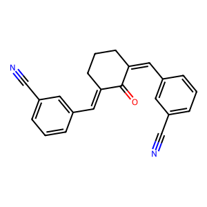 CAS: 63476-70-0 | BUP12279 | Benzonitrile, 3,3'-[(2-oxo-1,3-cyclohexanediylidene)dimethylidyne]bis-