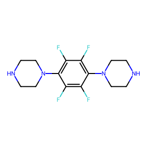 CAS: 502616-02-6 | BUP12312 | 1,4-Dipierazino-2,3,5,6-tetrafluorobenzene