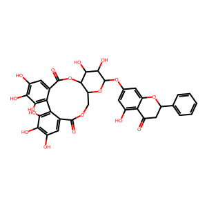 CAS: 205370-58-7 | BUP22160 | Pinocembrin 7-O-[4",6"-(S)-HHDP]-β-D-glucoside