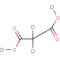 CAS: 813-56-9 | DE850 | Malonic Acid-D4 >99.5 Atom % D 10g bottle