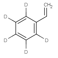 CAS: 5161-29-5 | DE940 | Styrene-D5. stab. >98 Atom % D 1g ampule