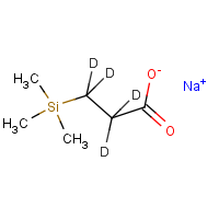 CAS: 24493-21-8 | DE990 | 3-(Trimethylsilyl)propionic-2,2,3,3-D4 acid sodium salt >99 Atom % D 1g Bottle