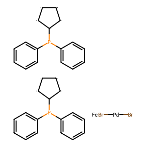 CAS: 124268-93-5 | IN10308 | [1,1'-Bis(Diphenylphosphino)Ferrocene]Palladium(II) Bromide