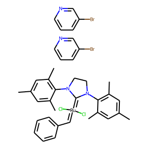 CAS: 900169-53-1 | IN10439 | Dichloro[1,3-Bis(2,4,6-Trimethylphenyl)-2-Imidazolidinylidene](Benzylidene)Bis(3-Bromopyridine)Ruthenium(II)