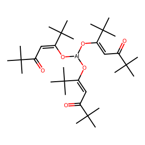 CAS: 14319-08-5 | IN10635 | Tris(2,2,6,6-Tetramethyl-3,5-Heptanedionato)Aluminum
