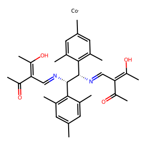 CAS: 259259-80-8 | IN11567 | (1S,2S)-N,N'-Bis(2-Acetyl-3-Oxo-2-Butenylidene)-1,2-Dimesitylethylenediaminato Cobalt(II)
