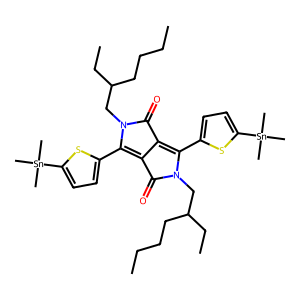 CAS: 1392422-47-7 | IN12569 | 2,5-Bis(2-ethylhexyl)-3,6-bis(5-(trimethylstannyl)thiophen-2-yl)pyrrolo[3,4-c]pyrrole-1,4(2H,5H)-dione