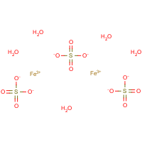 CAS:15244-10-7 | IN2089 | Iron(III) sulphate pentahydrate