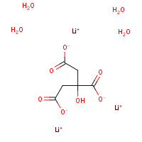 CAS: 6080-58-6 | IN2330 | Lithium citrate tetrahydrate