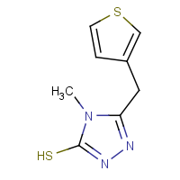 CAS: 262610-50-4 | OR0143 | 4-Methyl-3-[(thien-3-yl)methyl]-5-thio-4H-1,2,4-triazole