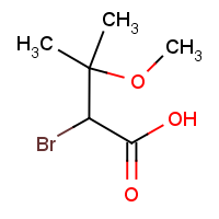 CAS:75974-47-9 | OR01485 | 2-Bromo-3-methoxy-3-methylbutanoic acid