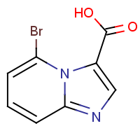 CAS: 1782764-21-9 | OR015048 | 5-bromoimidazo[1,2-a]pyridine-3-carboxylic acid