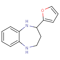CAS: 394655-13-1 | OR01520 | 2-(Fur-2-yl)-2,3,4,5-tetrahydro-1H-1,5-benzodiazepine