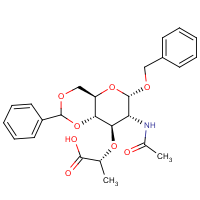 CAS:499104-69-7 | OR015335 | 2-([7-(Acetylamino)-6-(benzyloxy)-2-phenylperhydropyrano[3,2-d][1,3]dioxin-8-yl]oxy)propanoic acid