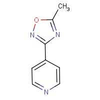 CAS:10350-70-6 | OR01543 | 4-(5-Methyl-1,2,4-oxadiazol-3-yl)pyridine