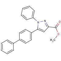 CAS:957320-19-3 | OR01691 | Methyl 5-biphenyl-4-yl-1-phenyl-1H-pyrazole-3-carboxylate