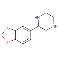 CAS:65709-24-2 | OR01720 | 2-(1,3-Benzodioxol-5-yl)piperazine
