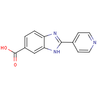 CAS:316833-32-6 | OR01765 | 2-(Pyridin-4-yl)-1H-benzimidazole-6-carboxylic acid