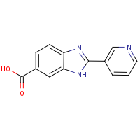 CAS:312496-16-5 | OR01766 | 2-(Pyridin-3-yl)-1H-benzimidazole-6-carboxylic acid