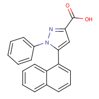 CAS: 957320-23-9 | OR01770 | 5-Naphth-1-yl-1-phenyl-1H-pyrazole-3-carboxylic acid