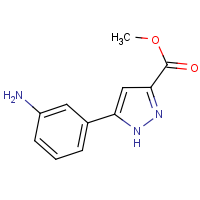 CAS:1029104-49-1 | OR01772 | Methyl 5-(3-aminophenyl)-1H-pyrazole-3-carboxylate