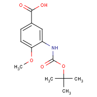 CAS:306937-12-2 | OR017760 | 3-Amino-4-methoxybenzoic acid, N-BOC protected