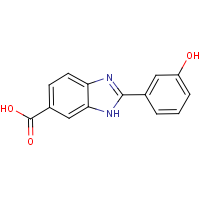 CAS:550300-30-6 | OR01779 | 2-(3-Hydroxyphenyl)-1H-benzimidazole-6-carboxylic acid