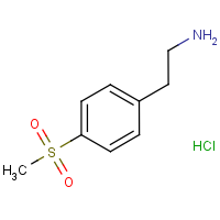CAS:849020-96-8 | OR0178 | 2-(4-Methylsulphonyl)phenethylamine hydrochloride