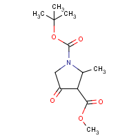 CAS:352272-75-4 | OR019120 | 1-O-tert-Butyl 3-O-methyl 2-methyl-4-oxopyrrolidine-1,3-dicarboxylate