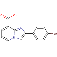 CAS: 133427-42-6 | OR01976 | 2-(4-Bromophenyl)imidazo[1,2-a]pyridine-8-carboxylic acid