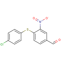 CAS: 270262-96-9 | OR0292 | 4-(4-Chlorophenylthio)-3-nitrobenzaldehyde