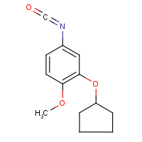 CAS:185300-51-0 | OR0321 | 3-(Cyclopentoxy)-4-methoxyphenyl isocyanate