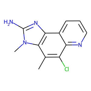 CAS: 887352-40-1 | OR0350T | 2-Amino-5-chloro-3,4-dimethyl-3H-imidazo[4,5-f]quinoline