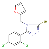 CAS: 266312-58-7 | OR0361 | 5-(2,4-Dichlorophenyl)-4-furfuryl-1,2,4-triazole-3-thiol