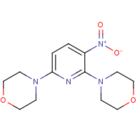 CAS: 61100-30-9 | OR0424 | 2,6-Di(morpholin-4-yl)-3-nitropyridine