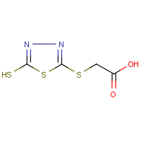 CAS: 53723-88-9 | OR0574 | [(5-Sulphanyl-1,3,4-thiadiazol-2-yl)sulphanyl]acetic acid