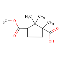 CAS: 306935-15-9 | OR0576 | 3-Methoxycarbonyl-1,2,2-trimethylcyclopentane-1-carboxylic acid