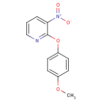 CAS:76893-48-6 | OR0582 | 2-(4-Methoxyphenoxy)-3-nitropyridine