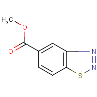 CAS:23616-15-1 | OR0605 | Methyl 1,2,3-benzothiadiazole-5-carboxylate