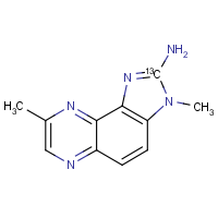 CAS:209977-58-2 | OR0670T | 2-Amino-3,8-dimethylimidazo[4,5-F]quinoxaline-2-(13)C