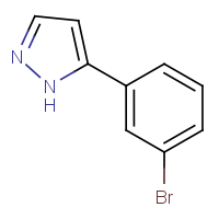 CAS: 149739-65-1 | OR0673 | 5-(3-Bromophenyl)-1H-pyrazole