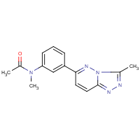 CAS: 108825-65-6 | OR0754 | N-Methyl-N-[3-(3-methyl[1,2,4]triazolo[4,3-b]pyridazin-6-yl)phenyl]acetamide