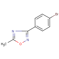 CAS:118183-92-9 | OR0783 | 3-(4-Bromophenyl)-5-methyl-1,2,4-oxadiazole