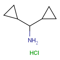 CAS: 51043-72-2 | OR0939 | Dicyclopropylmethylamine hydrochloride