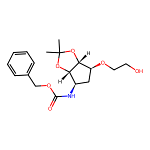 CAS: 274693-54-8 | OR1001118 | Benzyl ((3aS,4R,6S,6aR)-6-(2-hydroxyethoxy)-2,2-dimethyltetrahydro-3aH-cyclopenta[d][1,3]dioxol-4-yl)carbamate