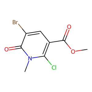 CAS: 869357-63-1 | OR1001189 | Methyl 5-bromo-2-chloro-1-methyl-6-oxo-1,6-dihydropyridine-3-carboxylate
