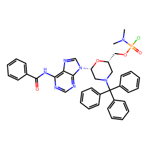 CAS: 956139-18-7 | OR1001196 | ((2S,6R)-6-(6-benzamido-9H-purin-9-yl)-4-tritylmorpholin-2-yl)methyl dimethylphosphoramidochloridate